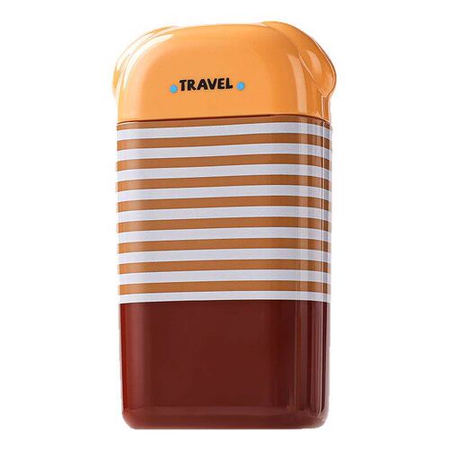 Travel Toothbrush Cup and Portable Toothbrush Storage Box, T