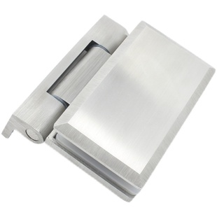 玻璃门合页淋浴房无框玻璃门不锈钢自由外内开门铰链高隔断门合页