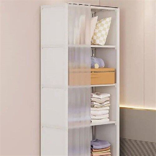Bedroom Easy Installation Clothes Rack Wardrobe Non-woven