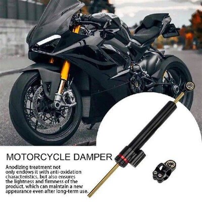Motorcycle Steering Stabilizer Adjustable Aluminum