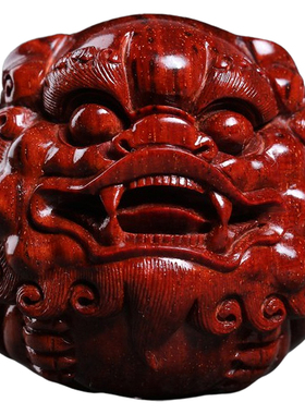 正宗小叶紫檀貔貅木珠子散珠diy手工串珠配饰配件配珠天然小把件