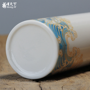 福泽天下 香桶香罐 储香器 香插香托香盘香管密闭性好 防潮防异味