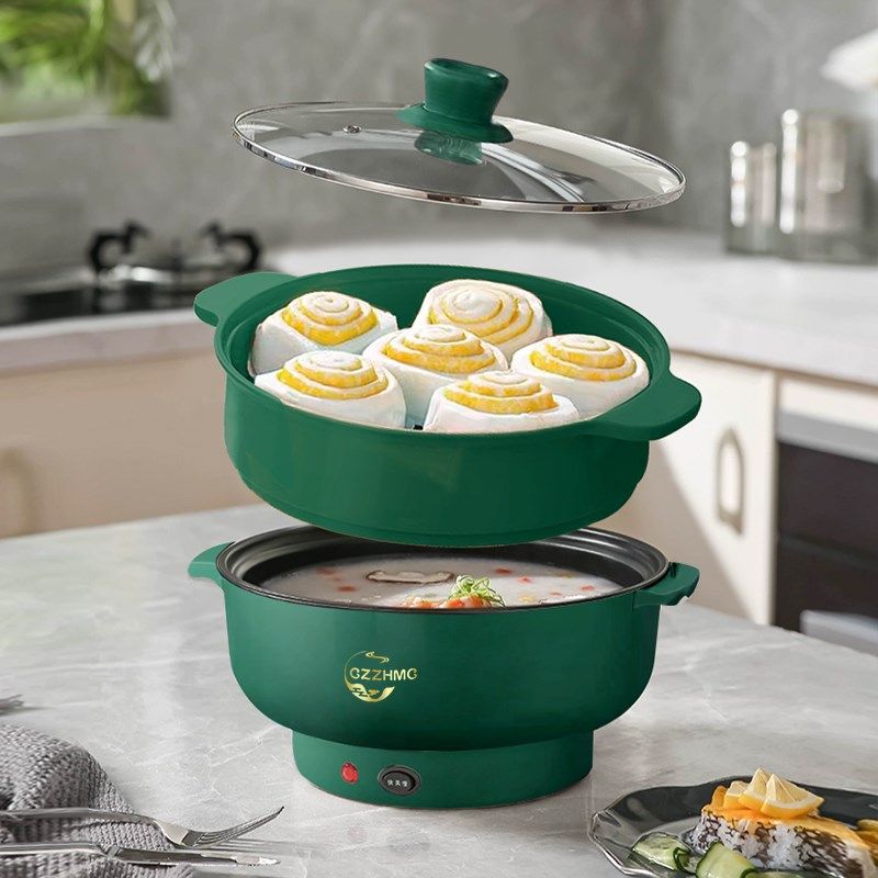 德国全自动电火锅一体炒菜电炒锅多功能料理锅蒸煎炒涮不粘电煮锅,厨房电器,电煮锅,淘宝优惠券,粉丝福利购,淘宝优惠卷