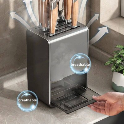 carbon steelKnife Shelf  Kitchen Knife Holder Multifunctiona