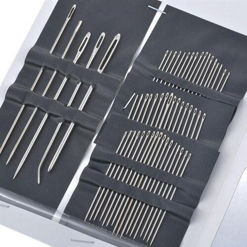 New 55PCS/Set Hand Sewing Needles Sewing Repair Stainless St