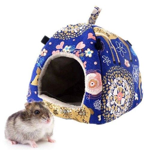 Hamster Warm Bed Hideout Cage Nest Hanging Hammock Tent