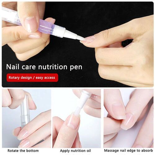 10ml Nail Polish Nourish Skin 5 Smells Nail Nutrition Oil Pe