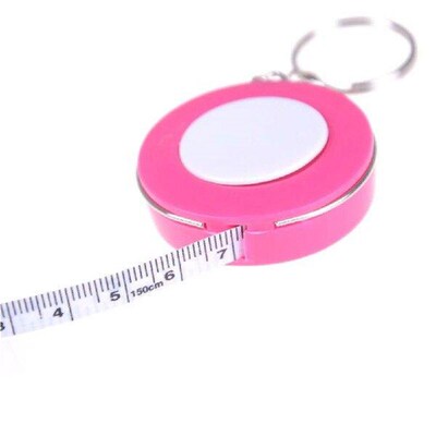 New Candy Color Keychain Tape Measure 1.5 Meters Quantity