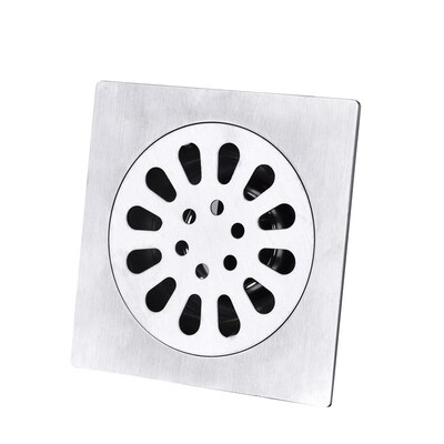 Stainless steel washing machine floor drain toilet engineeri