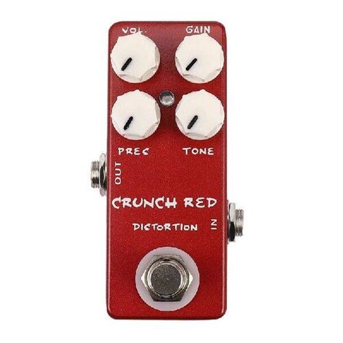 Mosky Mini Guitar Effect Pedal Mini Crunch Red Distortion