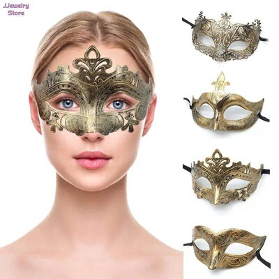 1 Buah Masker Mata Seksi Halloween Tiara Masquerade untuk Pr