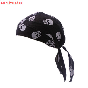 Cap Skull Bandana Cott Lightweight Adjustable Beanie Cycling