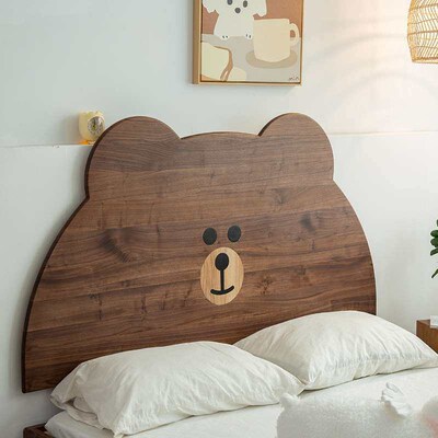 North ack Walnut All Solid Wood Childrens Bed Boys and Girl