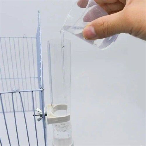 Y5JC Small Animals Water Fill No Drip Parrot Water Bottles