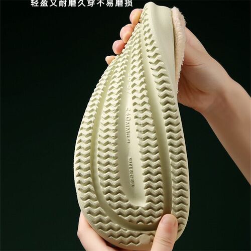 Warm Thick Plush Couples Snow Boots Slippers for Men Superma