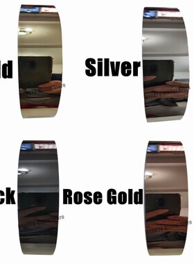 1 Roll Gold Wall er Stainless Steel Flat Decorative Lines Ti