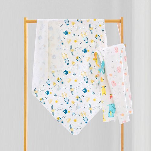 Spring Summer Thin Baby Blanket Newborn Infant Swaddle Wrap