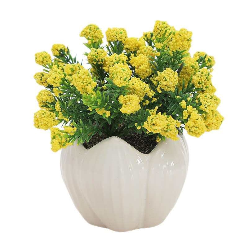 Plant ornaments Nordic simulation bouquet of literature and - 实物图