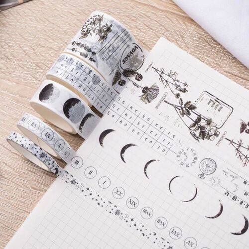 Washi Tape Set Stickers Aesthetic Kawaii Cute Scrapbooking J