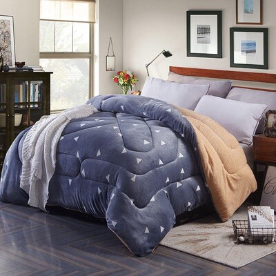 Winter Warm Thick Flannel Comforter Duvet Quilt Blanket beds