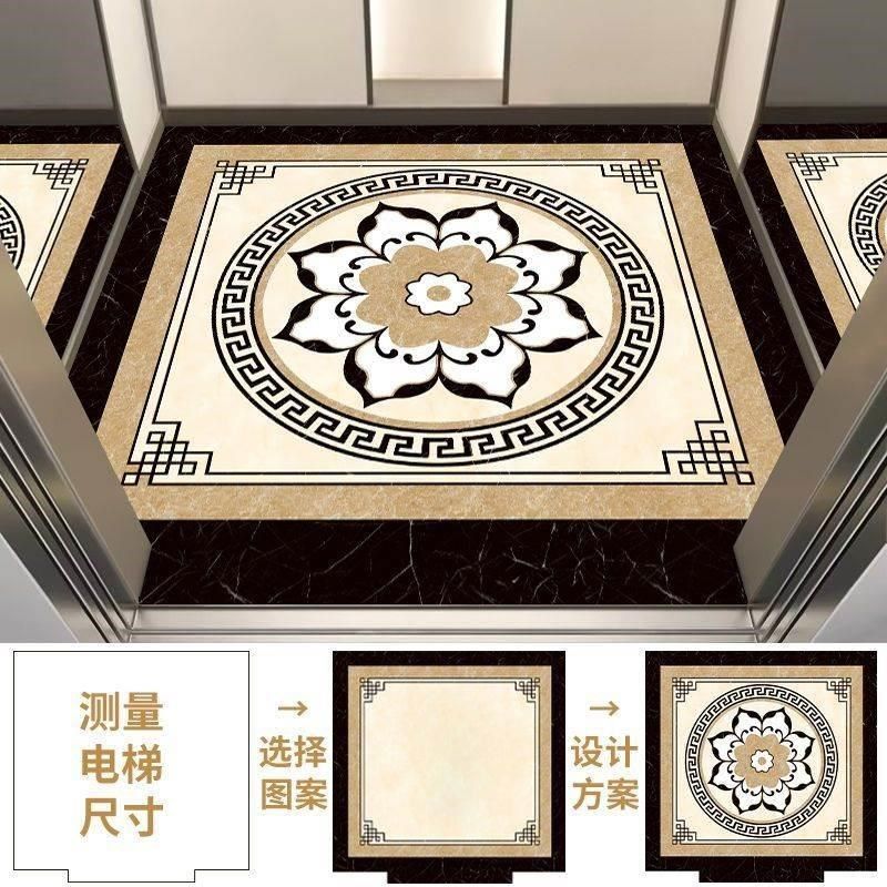 电梯轿厢专用地板地垫酒店别墅轿厢地毯pvc地板胶仿大理石星期毯1,居家布艺,楼梯垫,淘宝优惠券,粉丝福利购,淘宝优惠卷