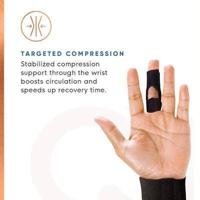 Compression Finger Splint Adjustable Finger Brace Trigger Fi