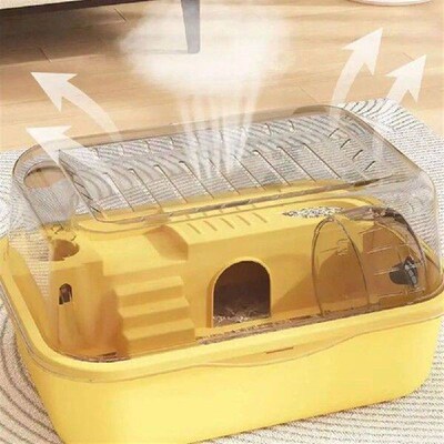 Convenient Double Layer Hamster Cage Large Space Sturdy