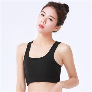 lesbian tomboy sngthen flatchest breast binder short vest