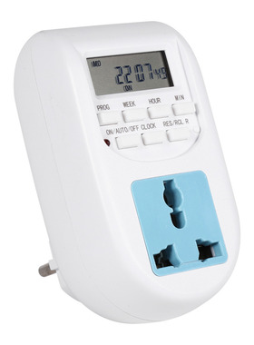 220V Multi-functional LCD Timer Socket Timing Outlet