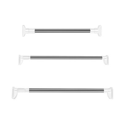 telescopic rod clothes hanging pole shower curtain rod晾衣杆