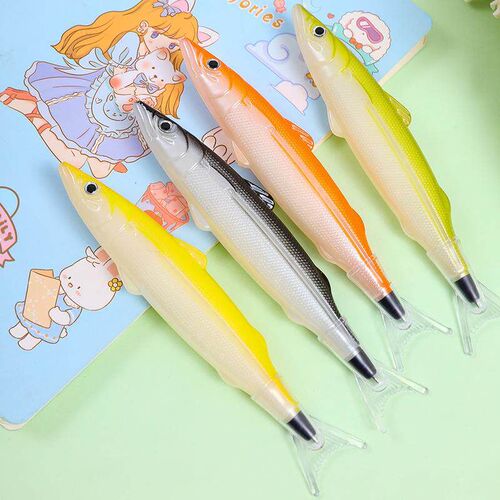 8 Pcs Student tionery Supplies Writing Pens Signing Fish