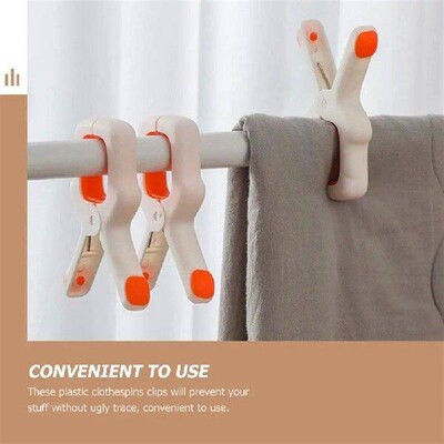 9 Pcs Clothespin Packs Windproof Laundry Pegs Blanket