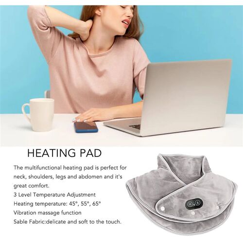 Electric Heating Neck Shoulder Vibration Massager Cervical V