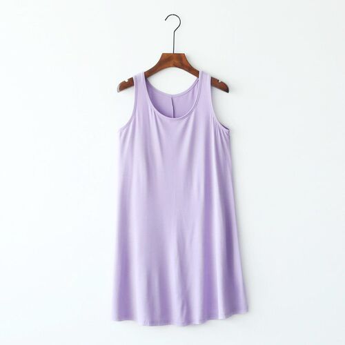 Womens spring and summer large size dress, Modal fat belly