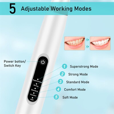 5-speed Electric Toothbrush Dental Cleaner Household