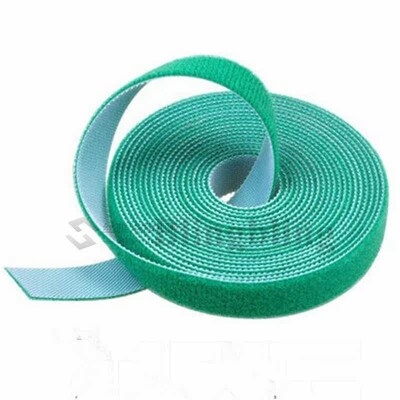 5m strong hook and loop self adhesive velcro reusable tape f