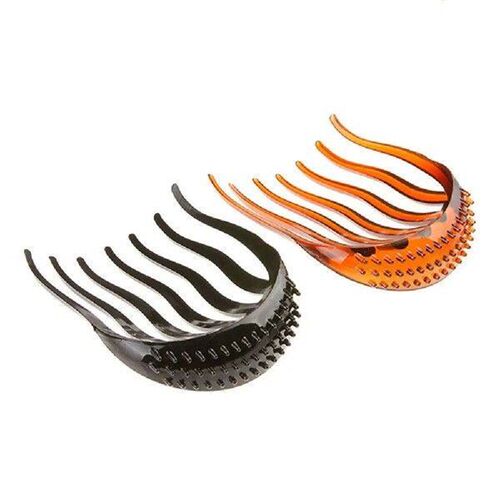 Fluffy Hair Styling Clip Stick Bun Maker Plastic Hair