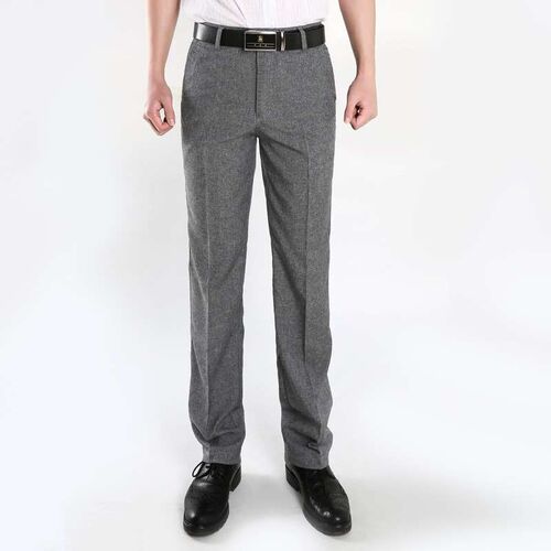 Summer New Thin Linen Casual Pants Mile-age Mens Casual Hig