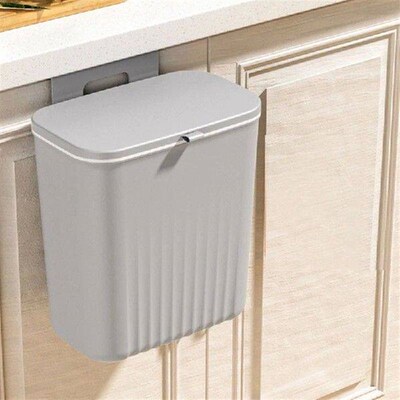 Kitchen Trash Can Household Cabinet Door Hanging Sliding