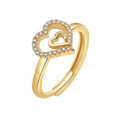 Diamond Heart Ring for Women HearttoHeart Wedding Ring Order