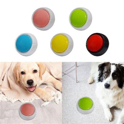 Puppy Dog Training Button Recordable Dog Button for Dogs