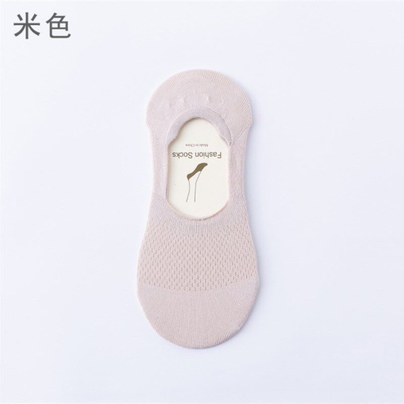 Summer Thin Socks Boat Socks for Women Ins Fashion Shallow I - 实物图