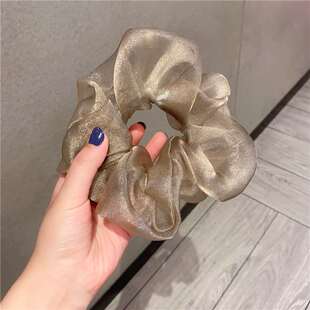 Large Bowel Hair Loop Womens Super Fairy Large Pearlescent