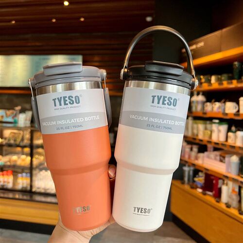 600ml 750ml 900ml Coffee Cup Thermal Vacuum Mug Stainless St