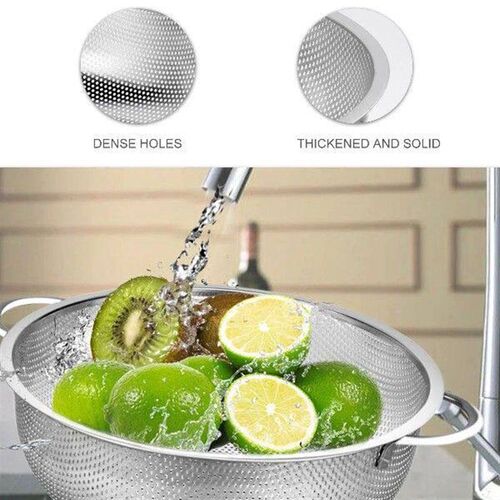 Fryer Basket Stainless Steel Storage Filter Screen Drain