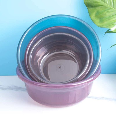 Household Large Size Washbasin Plastic Transparent Dormitory