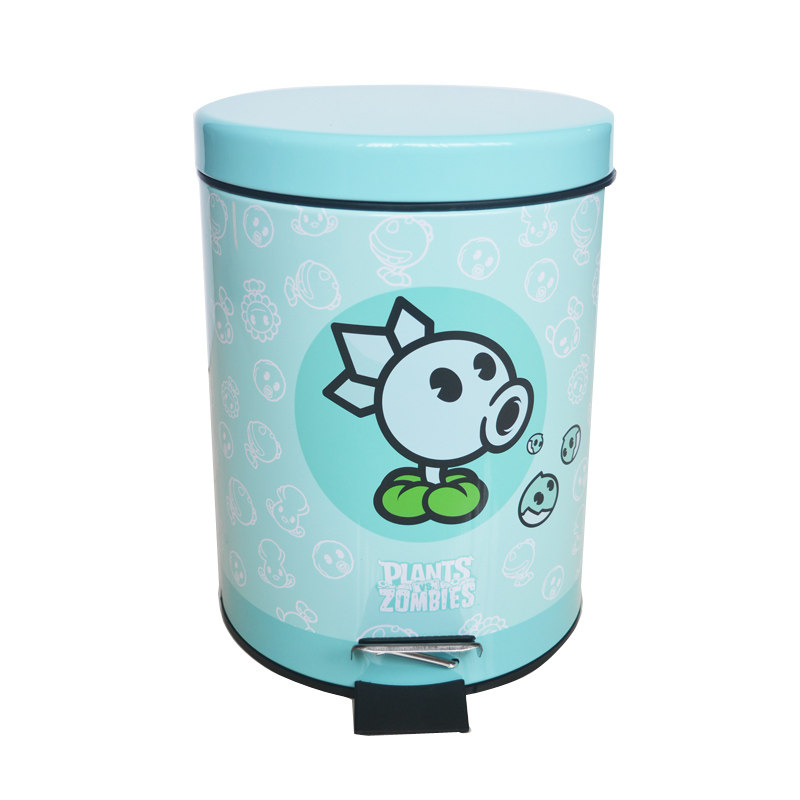 不锈钢脚踏式垃圾桶可爱少女卧室带盖家用脚踏缓降静音彩色卡通兔,家庭/个人清洁工具,垃圾桶,淘宝优惠券,粉丝福利购,淘宝优惠卷