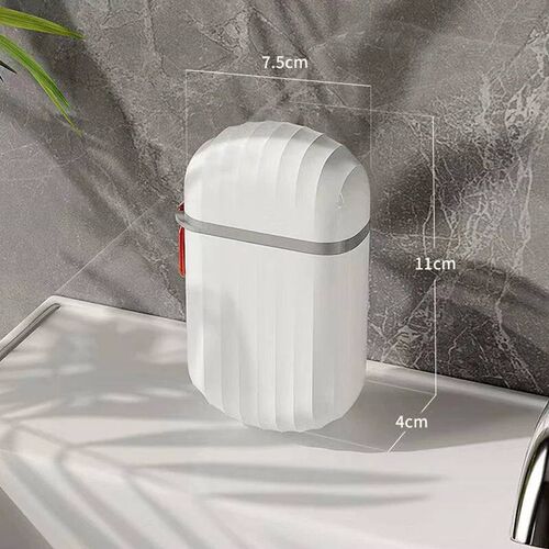 Portable Plastic Soap Dish Versatile Lightweight Compact Con