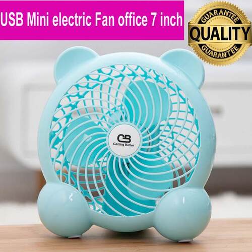 USB Mini electric Fan office 7 inch desktop 学生桌面小电风扇