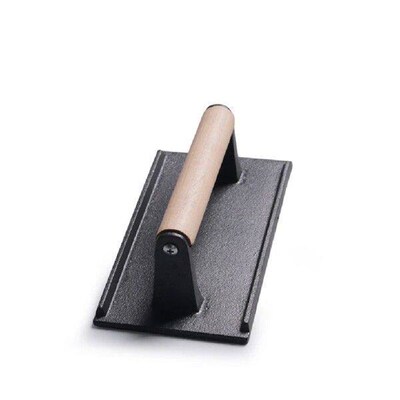 Professional Grade Grill Press Safe Cast Iron For Barbecue